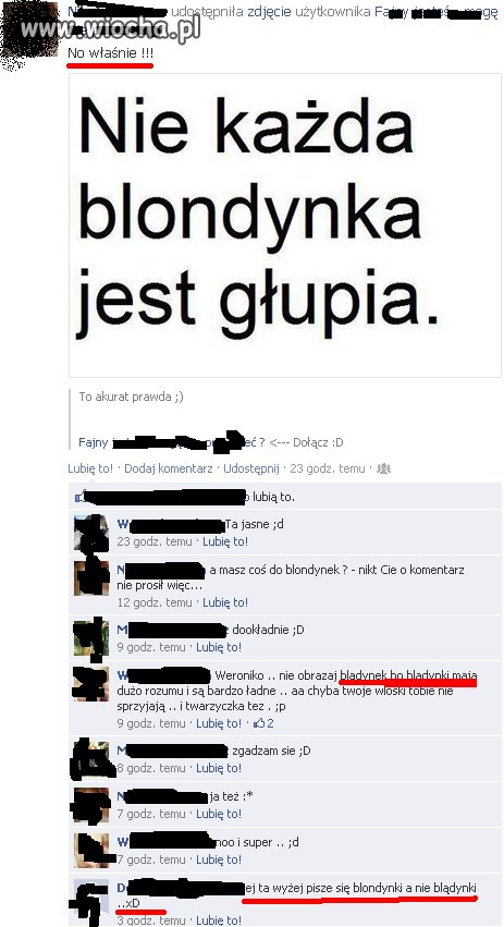 Blondynki są Piękne.
