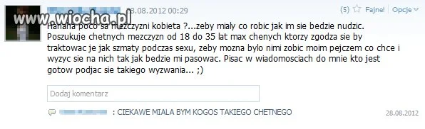 Kurwa z wymaganiami