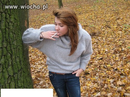 Trzeba zaszpanować szlugiem.