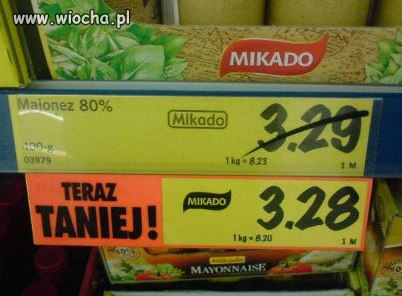 Za zaoszczędzone pieniądze...