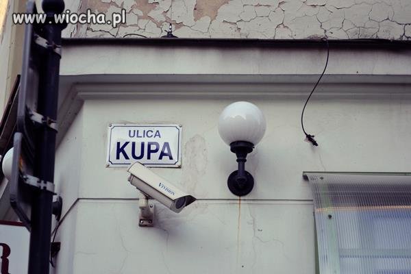 Ulica w Krakowie
