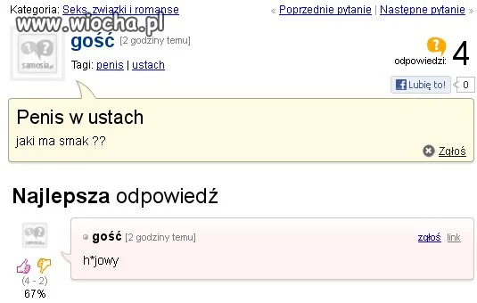 Głupie pytanie ...