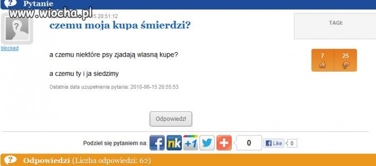 Czemu moja kupa śmierdzi?
