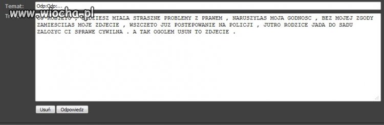 Już nie raz miałam takie wiadomości.