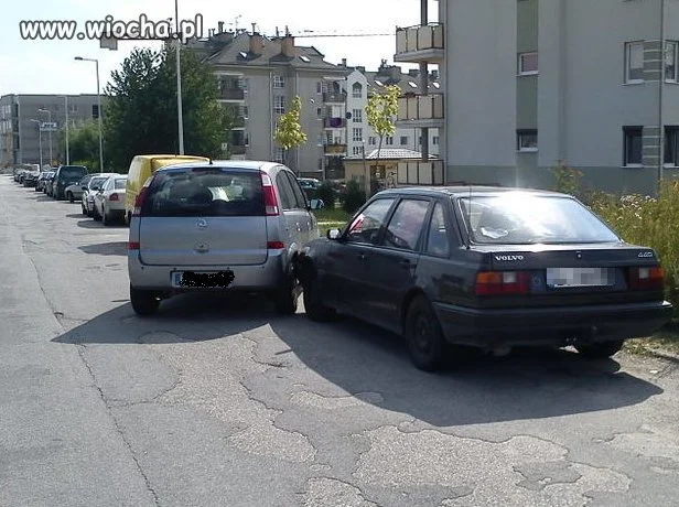Za takie parkowanie...