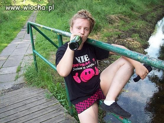 Opis pod zdjęciem: "Moja praca hehe"