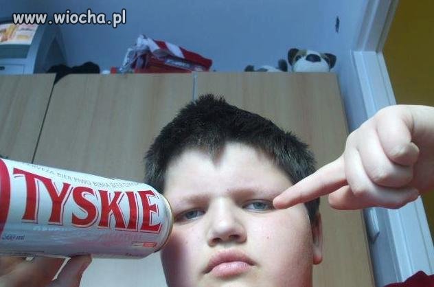 Niema to jak szpan z puszką po piwie