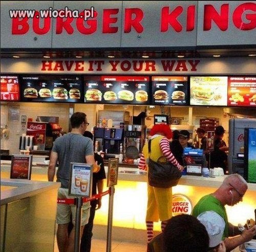 Ronald McDonald...