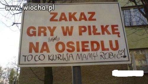 Bezsensowny zakaz...