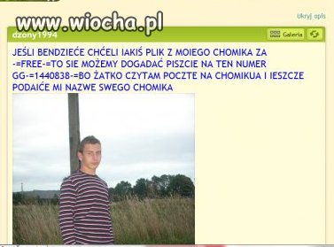Jego ortografia...