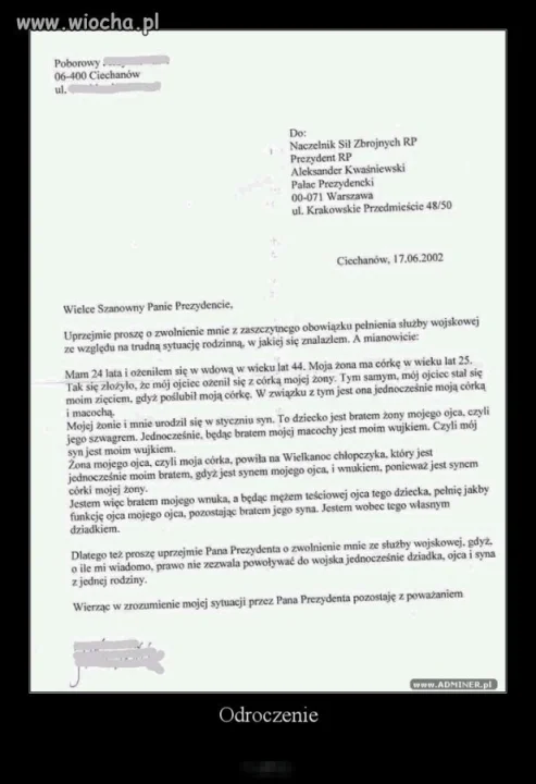 Odroczenie...