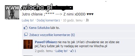14 lat i picie
