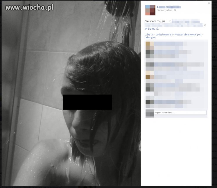 Gorąca 13-stka pod prysznicem.
