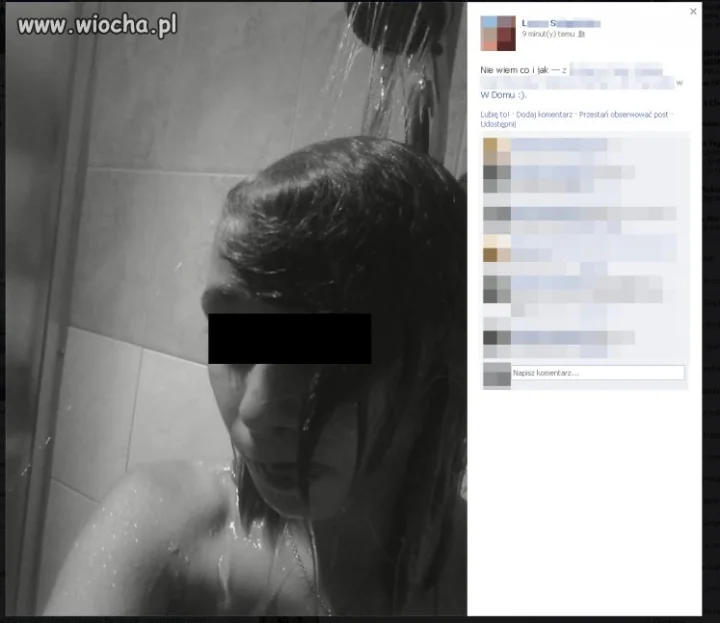 Gorąca 13-stka pod prysznicem.