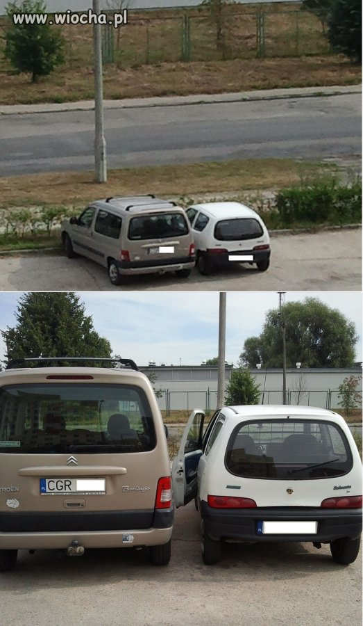Mistrz parkowania. CGR w akcji