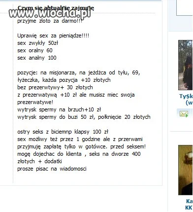 OFERTA NA NK