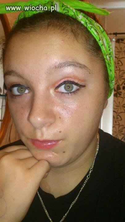 Taki tam słaby make up ! 