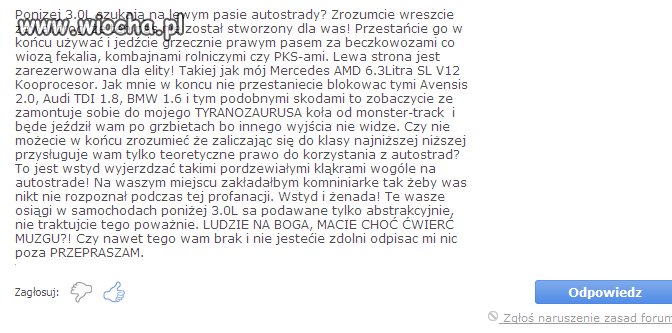 Opis mega buraka na forum