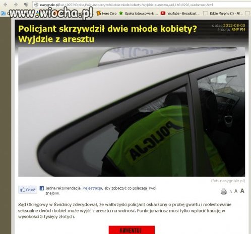 Ci co mają nas ochraniać niejednokrotnie sami