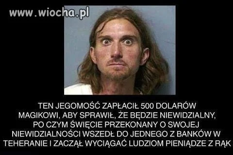 Chyba ciągle zdziwiony