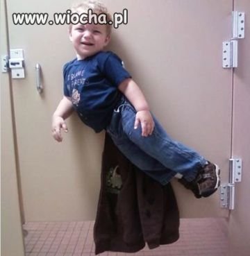 Wieszak w ubikacji do tego nie służy