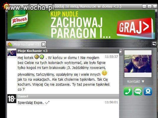 Hahaha brak słów dla niego