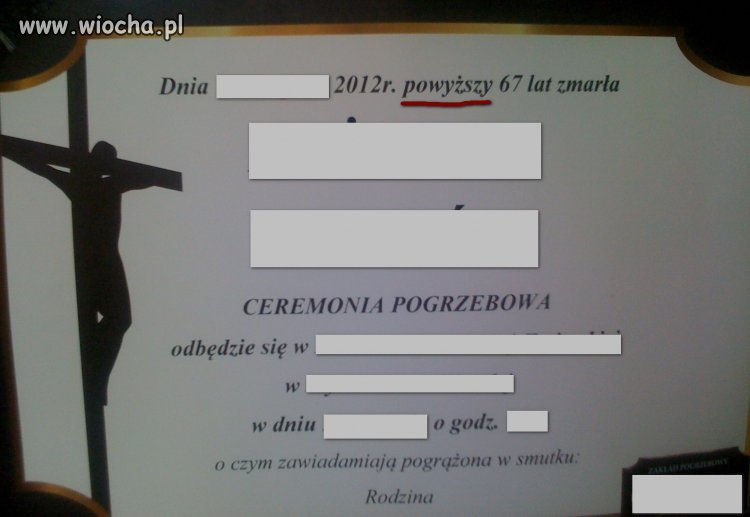 Nie ma to jak błąd na klepsydrze