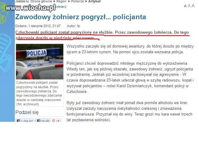 Pogryzł Hahaha