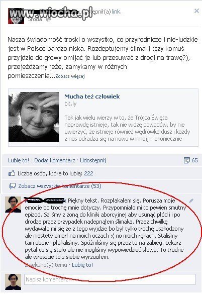 To Było na jego oczach