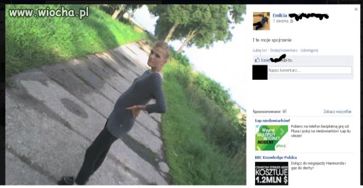 I te moje spojrzenie.