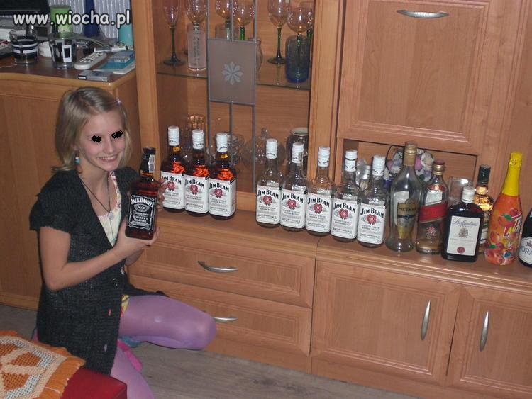 Nie ma to jak dziecko z ' Jack Daniels ' 