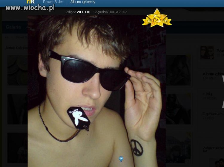 Młodociany playboy