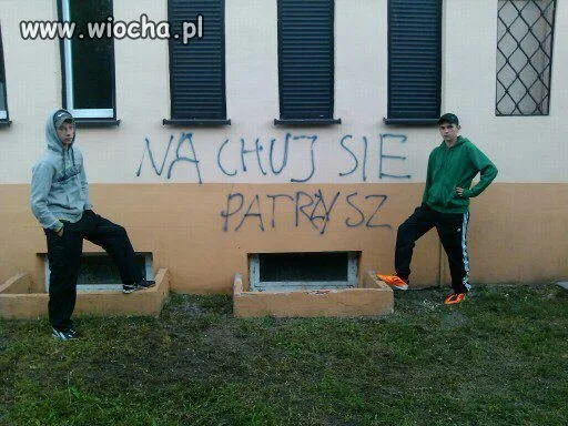 "my tego nie pisaliśmy"...