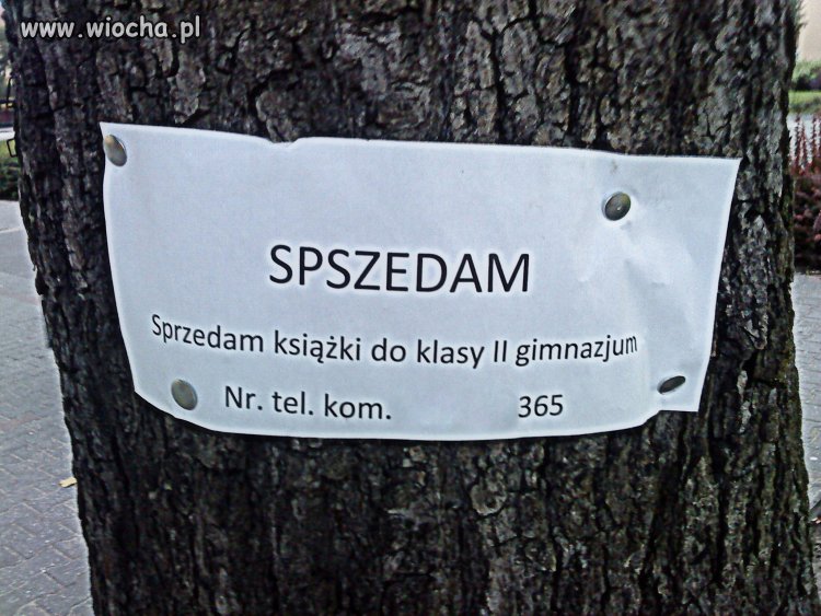 Widać, że książki mało używane.