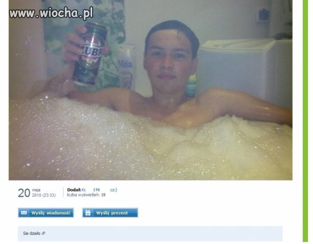 Lans na Żubra i wannę...