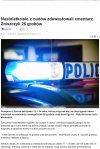 Z nudów zdewastowali cmentarz