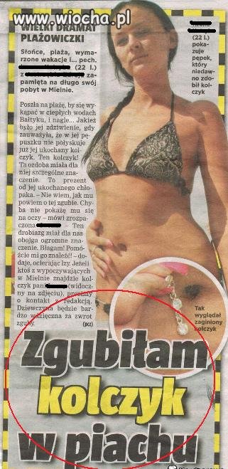 Już nie mają jakich rzeczy opisywać w gazetach...