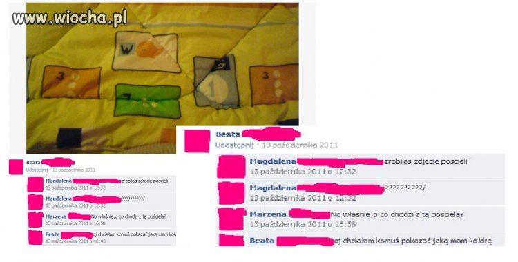Szpan kołdrą na fb tego jeszcze nie było 
