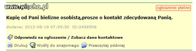 Ogłoszenie