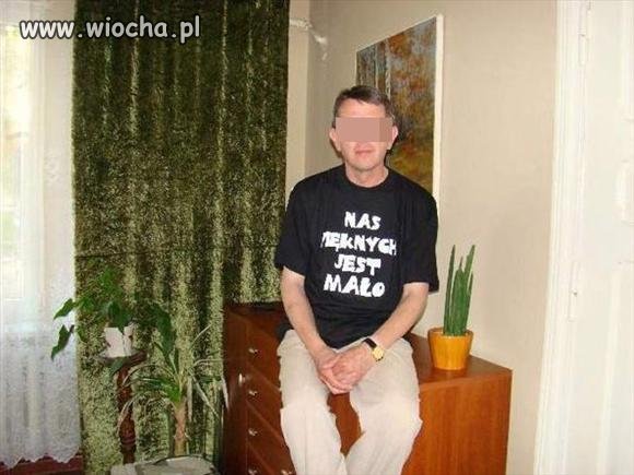 No tak nawet panowie noszą te koszulki