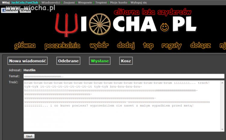 Prawdziwą wiochą jest...