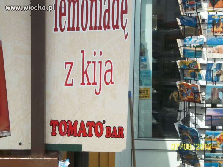 Takie "pyszności " proponują Międzyzdroje
