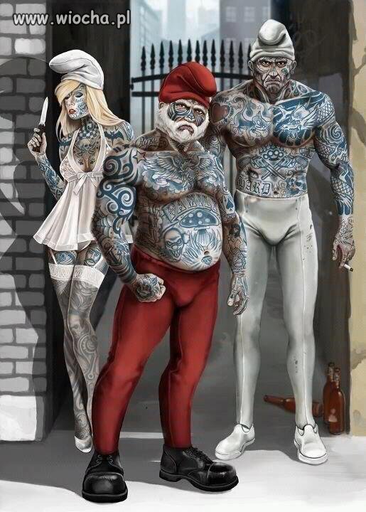 The Smurf Gang   