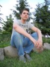Pomalowane oczy u faceta...
