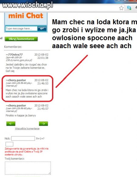 Oto jeden z komentarzy na stronie int. bramki sms