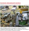 Uczniowie zdewastowali cmentarz
