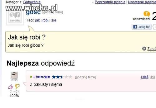 Jak się robi gibgos?