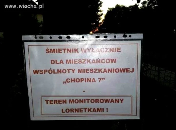 śmietnik pod
