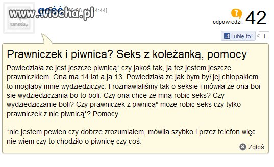 Prawniczek i piwnica?