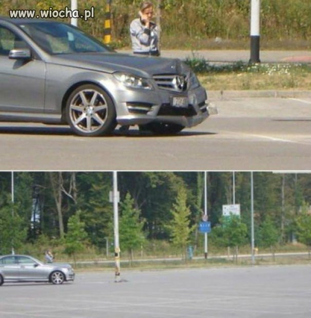 Kobieta za kierownicą